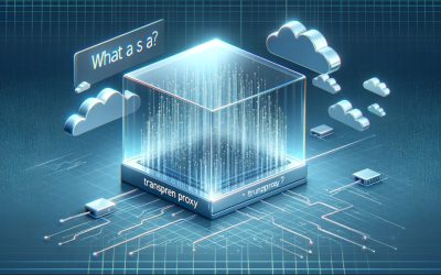 ¿Qué es un proxy transparente?